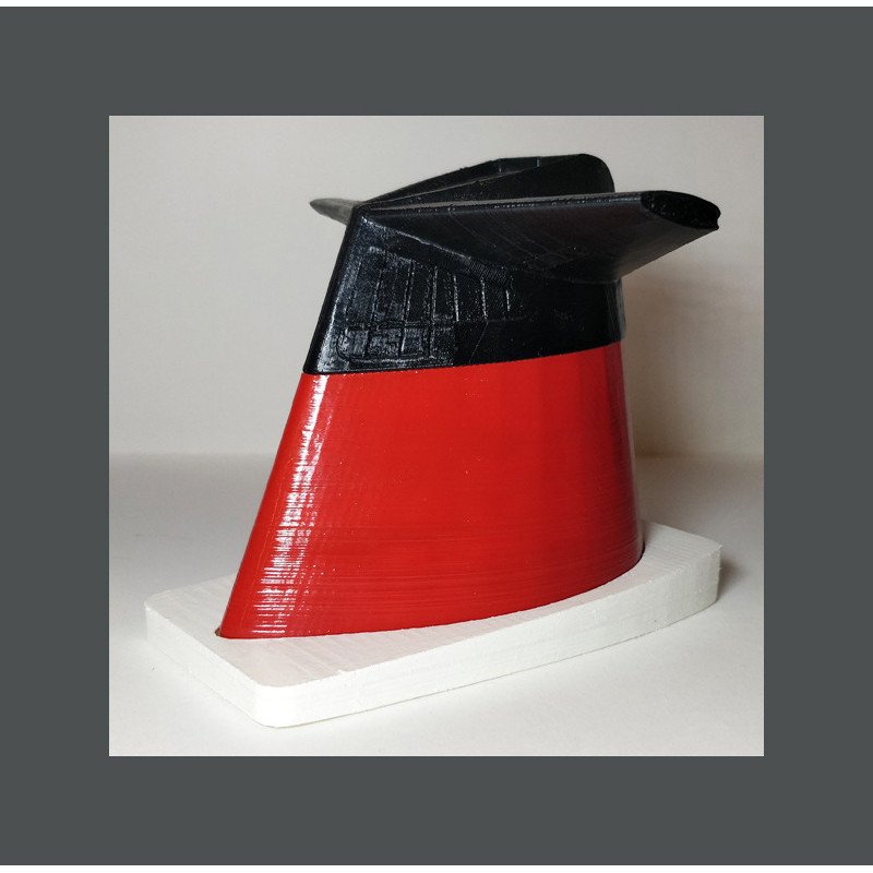1/200 SS FRANCE 3D funnel / Cheminée 3D 1/200 SS FRANCE 3D funnel / Cheminée 3D