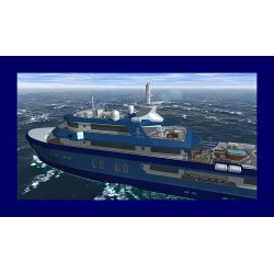 Exploration Yacht SACHA & zodiac & Arado Ar196 floatplane addon for Virtual Sailor NG
