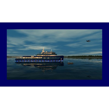 Exploration Yacht SACHA & zodiac & Arado Ar196 floatplane addon for Virtual Sailor NG
