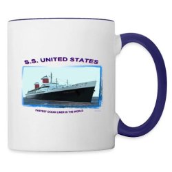 SS UNITED STATES detailed and accurate representations on T-shirts, sweat-shirts, caps, bags, mugs, bottles, sticker