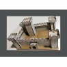 1/100  Wooden Castle assembly kit without glue
