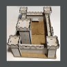1/100  Wooden Castle assembly kit without glue
