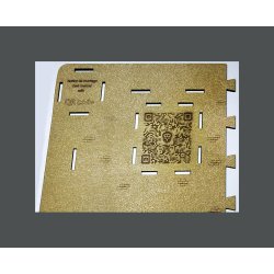 1/100  Wooden Castle assembly kit without glue