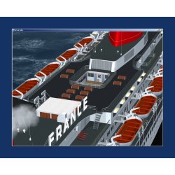 SS FRANCE for Virtual Sailor 7