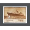 SS FRANCE A4 monochrome plate 01