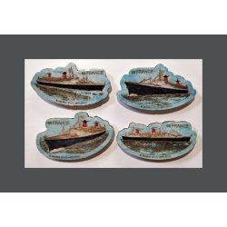 Ensemble de 4 Magnets SS FRANCE