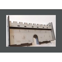 1/100  Wooden Castle assembly kit without glue