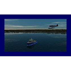 Exploration Yacht SACHA & zodiac & Arado Ar196 floatplane addon for Virtual Sailor NG