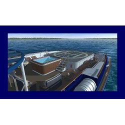 Exploration Yacht SACHA & zodiac & Arado Ar196 floatplane addon for Virtual Sailor NG